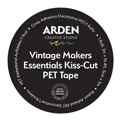 Arden Creative Studio Arden Creative Studio Vintage Makers Kiss-Cut PET Tape Essentials