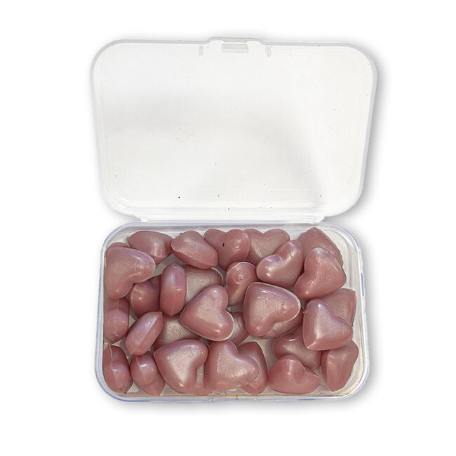 Stamperia Wax Refill gr 20 Heart shape - Pearl pink