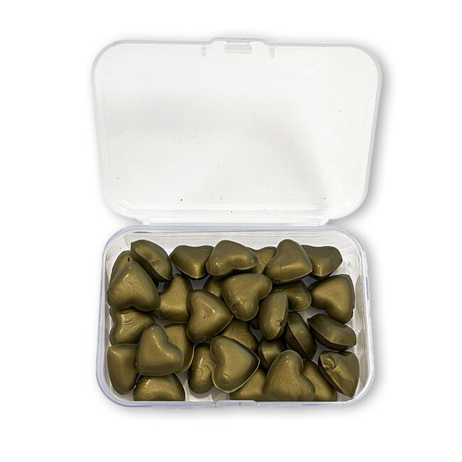 Stamperia Wax Refill gr 20 Heart shape - Old gold