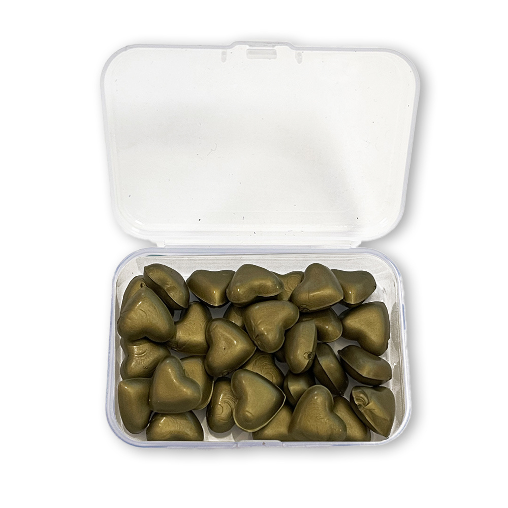 Stamperia Wax Refill gr 20 Heart shape - Old gold