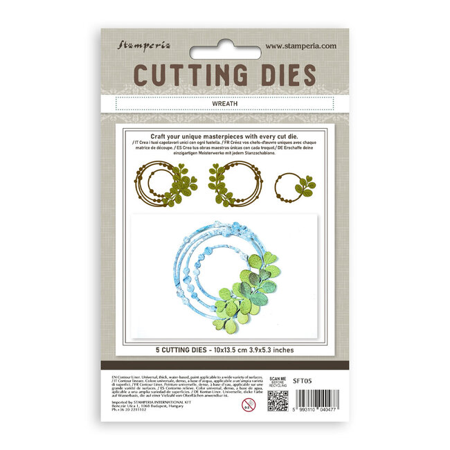 Stamperia Cutting Dies A6 - Wreath