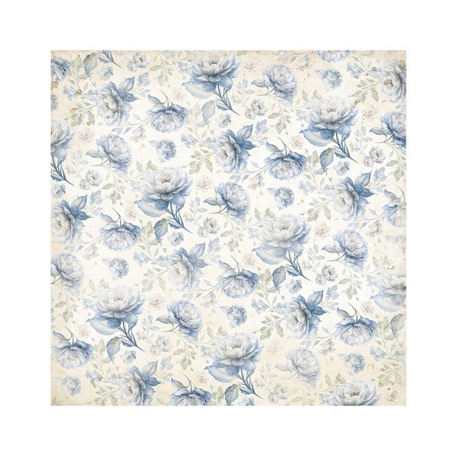 Stamperia Pack 4 sheets fabric cm 30x30 - Timeless