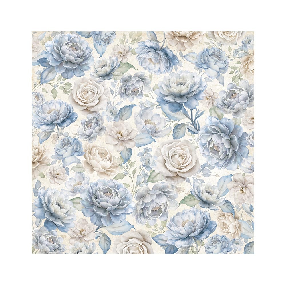 Stamperia Pack 4 sheets fabric cm 30x30 - Timeless