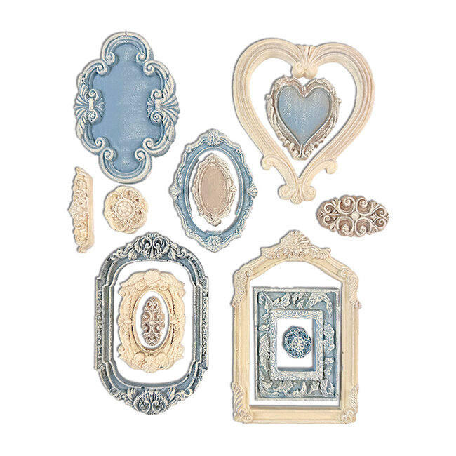 Stamperia Silicon mould A5 - Timeless frames