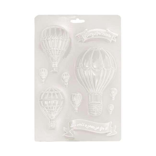 Stamperia Soft Mould A5 - Timeless balloons