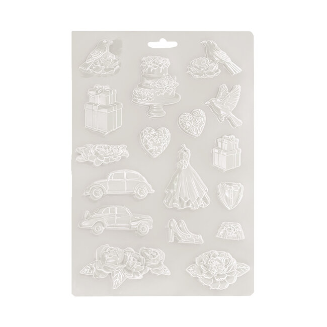 Stamperia Soft Mould A4 - Timeless