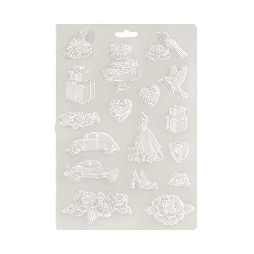 Stamperia Soft Mould A4 - Timeless