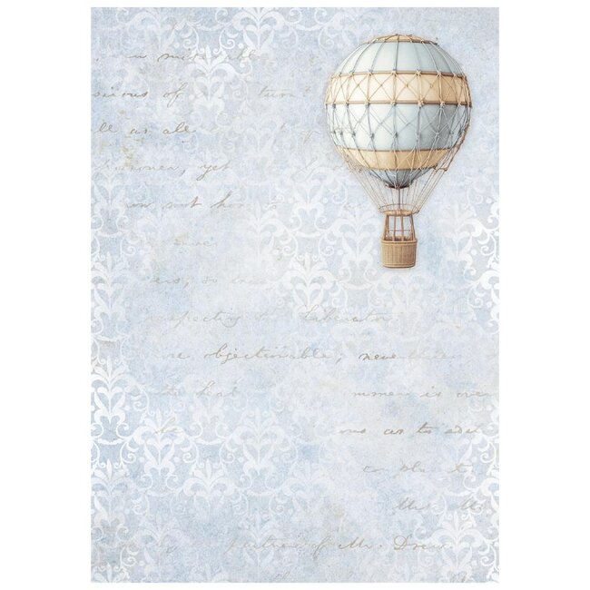 Stamperia Selection 8 Rice paper A6 backgrounds - Timeless