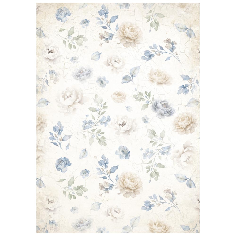 Stamperia Selection 8 Rice paper A6 backgrounds - Timeless