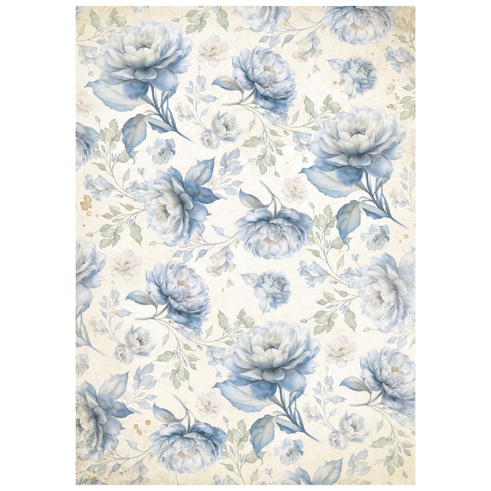 Stamperia Selection 8 Rice paper A6 backgrounds - Timeless