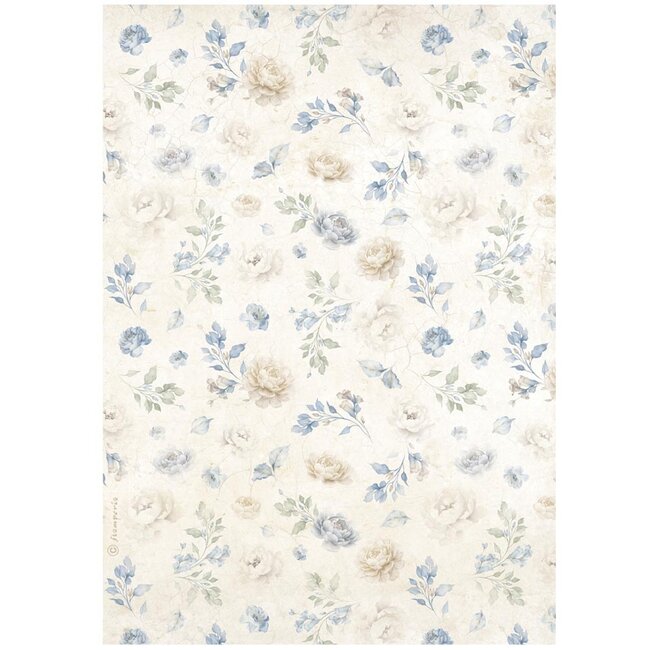 Stamperia Selection 6 Rice paper A4 - Timeless