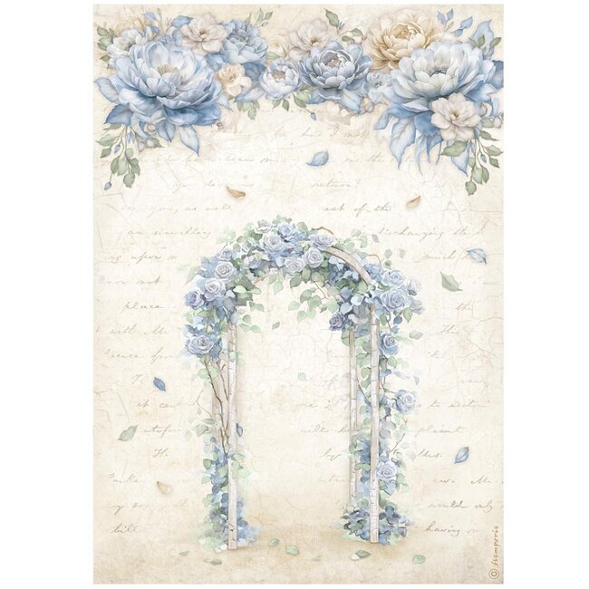 Stamperia Selection 6 Rice paper A4 - Timeless