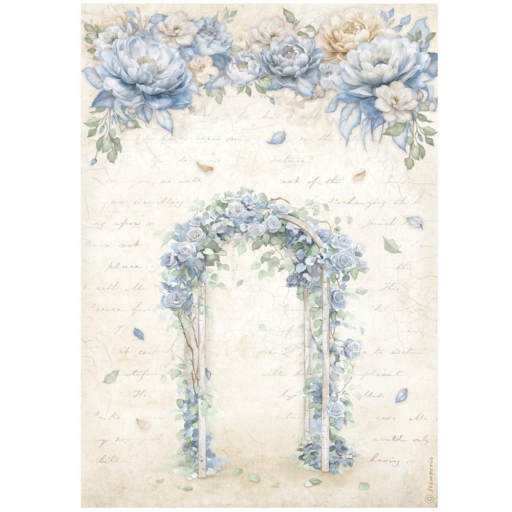 Stamperia Selection 6 Rice paper A4 - Timeless