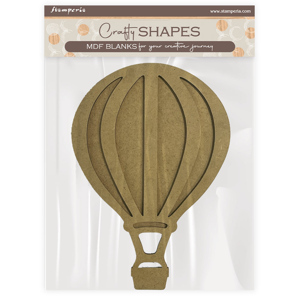 Stamperia Crafty shapes: Timeless air balloon