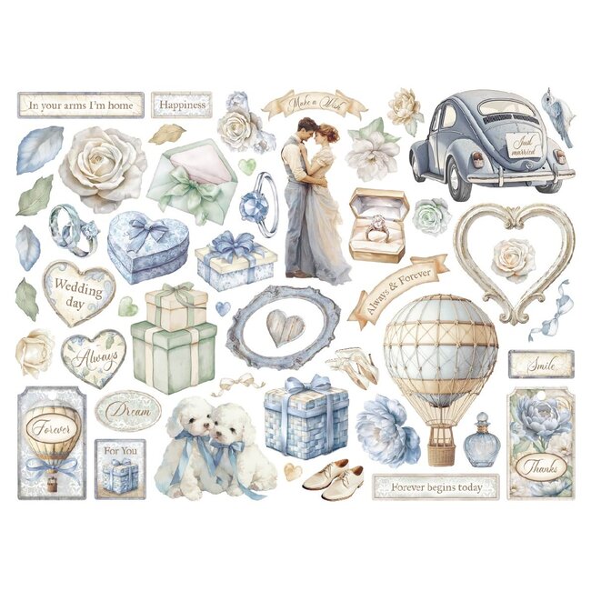 Stamperia Die cuts assorted - Timeless