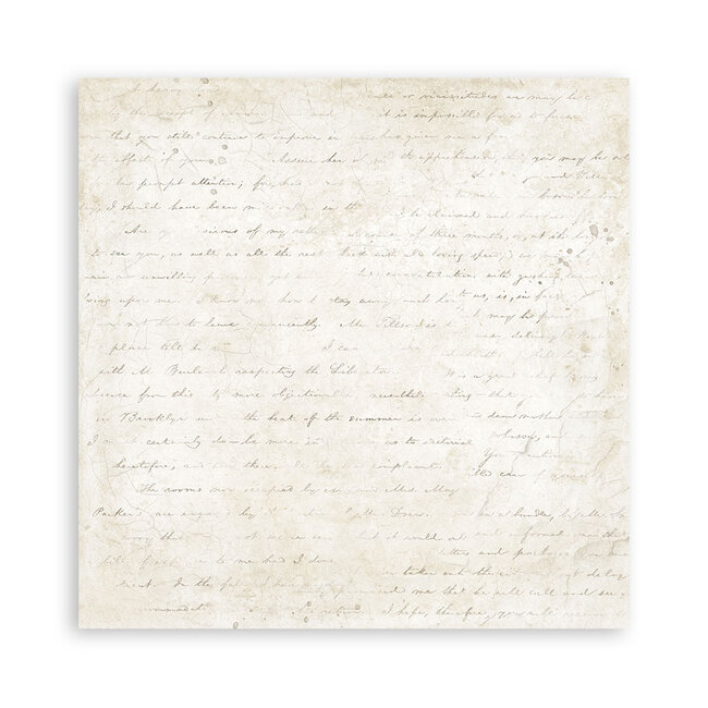 Stamperia Papierblok 20,3x20,3 cm - 22 vellen - Single Face Timeless