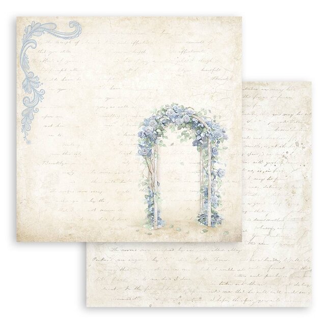 Stamperia Papierblok 20,3x20,3 cm - 10 vellen - Timeless