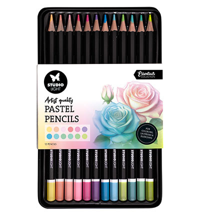 Studio Light Pencils 12 Colors in pastel shades Essentials nr.01