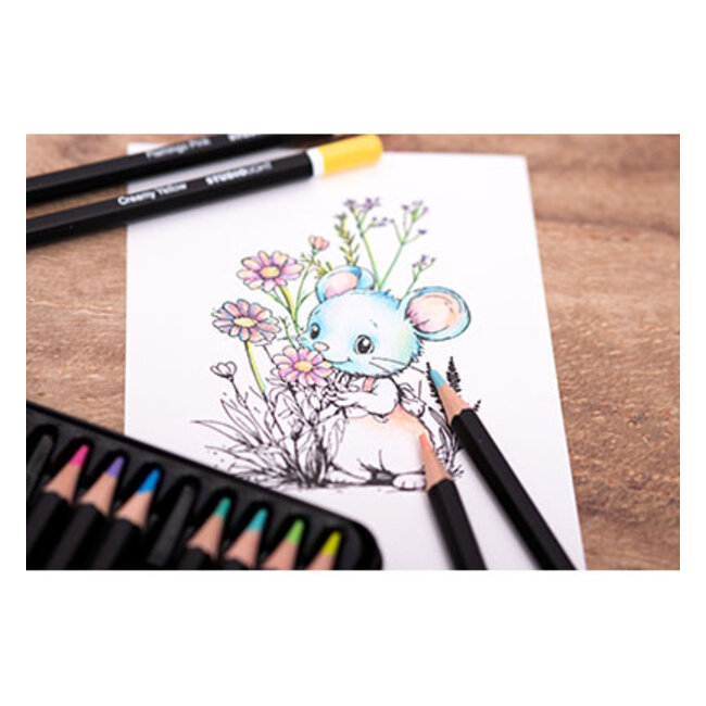 Studio Light Pencils 12 Colors in pastel shades Essentials nr.01