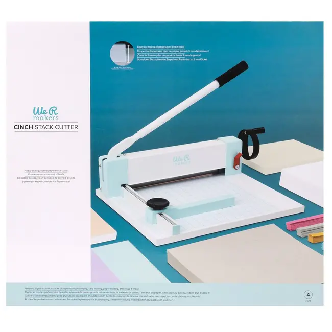 We R Makers We R Makers • Cinch Stack Cutter