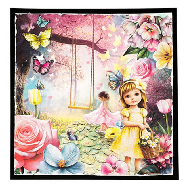 Studio Light SL Paper Elements Fluttering Flowers Essentials nr.30