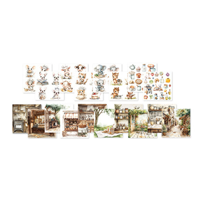 Studio Light CCL Collage Paper Pad Sweet as pie Essentials nr.382