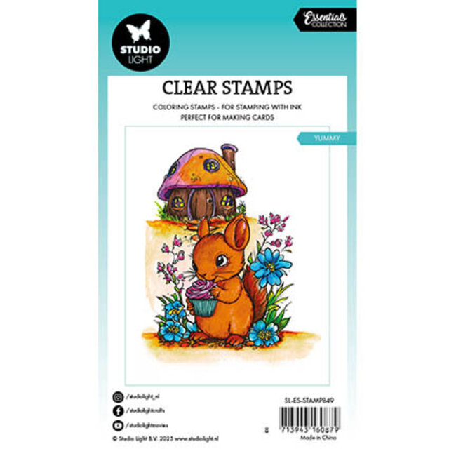 Studio Light SL Clear Stamp Yummy Essentials nr.849