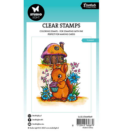 Studio Light SL Clear Stamp Yummy Essentials nr.849
