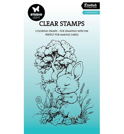 Studio Light SL Clear Stamp Cute bunny Essentials nr.847
