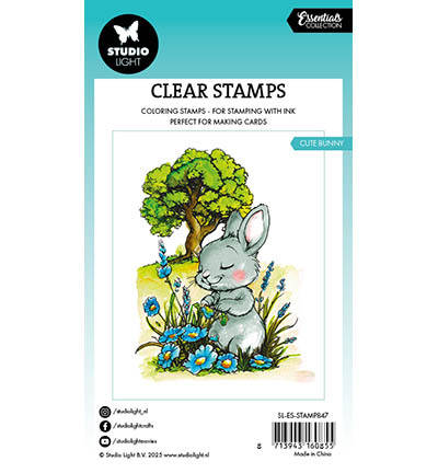 Studio Light SL Clear Stamp Cute bunny Essentials nr.847