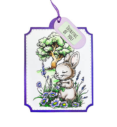 Studio Light SL Clear Stamp Cute bunny Essentials nr.847
