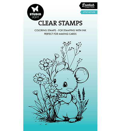Studio Light SL Clear Stamp Little mouse Essentials nr.845