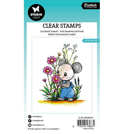 Studio Light SL Clear Stamp Little mouse Essentials nr.845