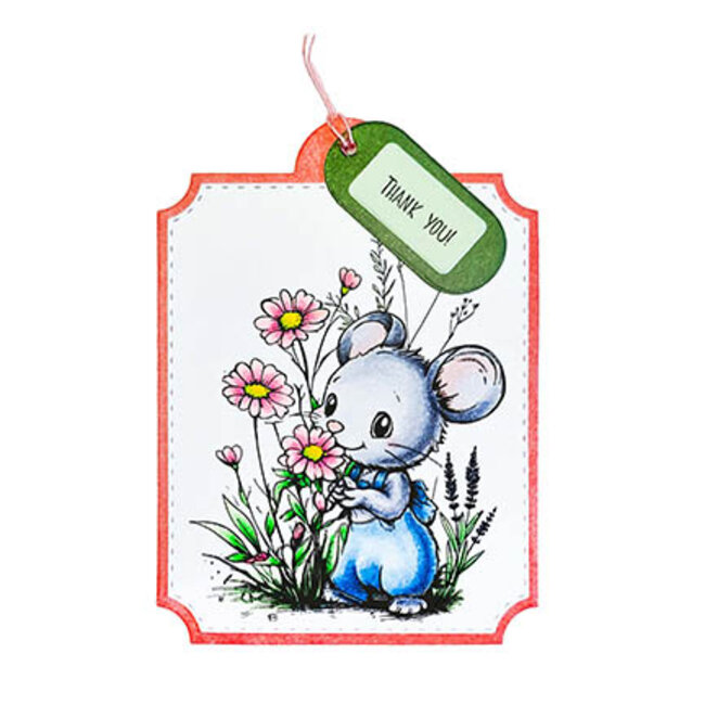 Studio Light SL Clear Stamp Little mouse Essentials nr.845