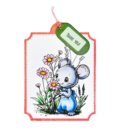 Studio Light SL Clear Stamp Little mouse Essentials nr.845