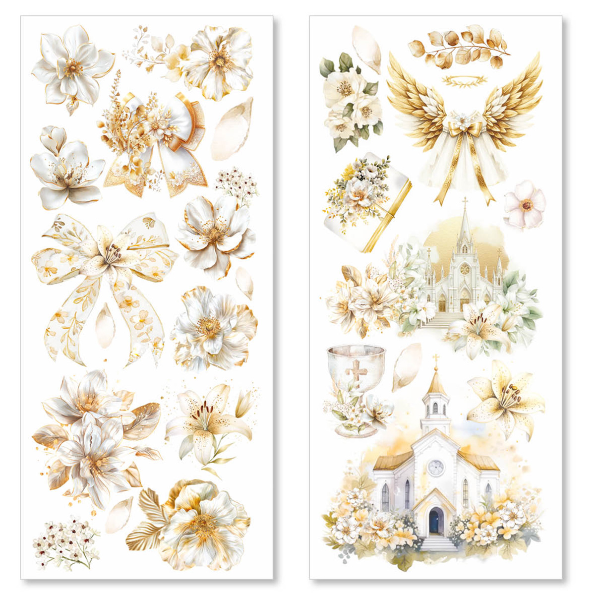 Ciao Bella ART STICKERS BLESSING DAY 5/PKG