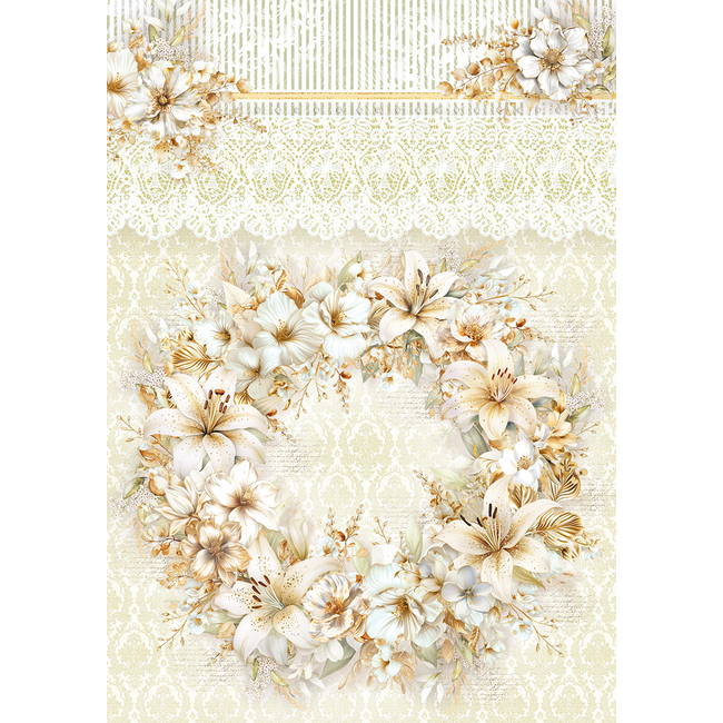 Ciao Bella RICE PAPER A5 MIXED 8/PKG BLESSING DAY