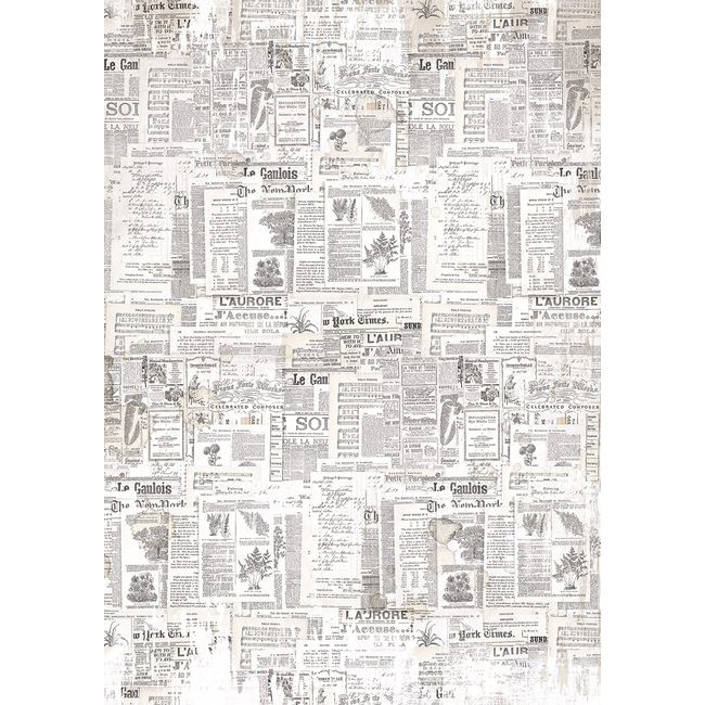 Ciao Bella RICE PAPER A5 MIXED 8/PKG SECRET GARDEN