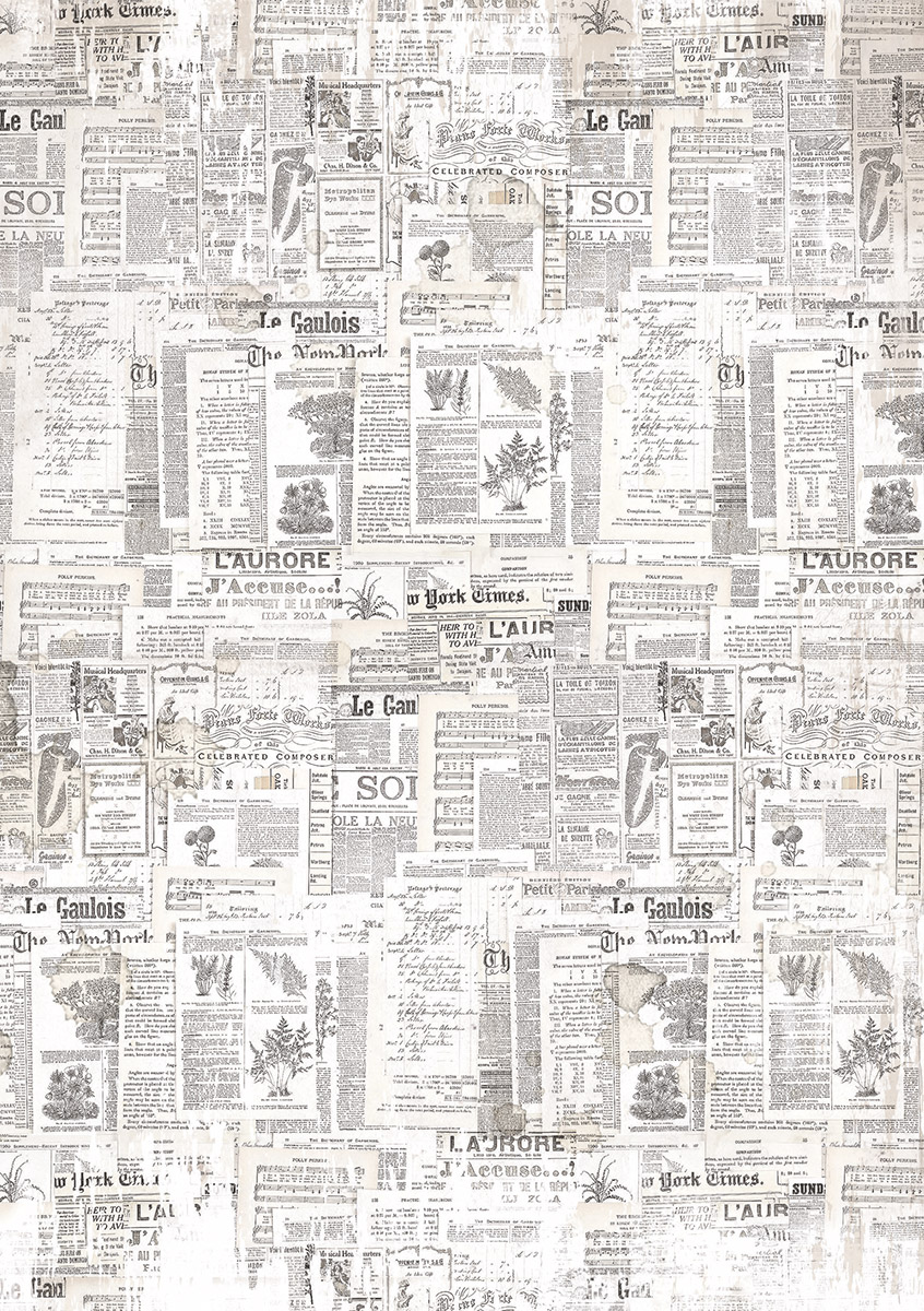 Ciao Bella RICE PAPER A5 MIXED 8/PKG SECRET GARDEN