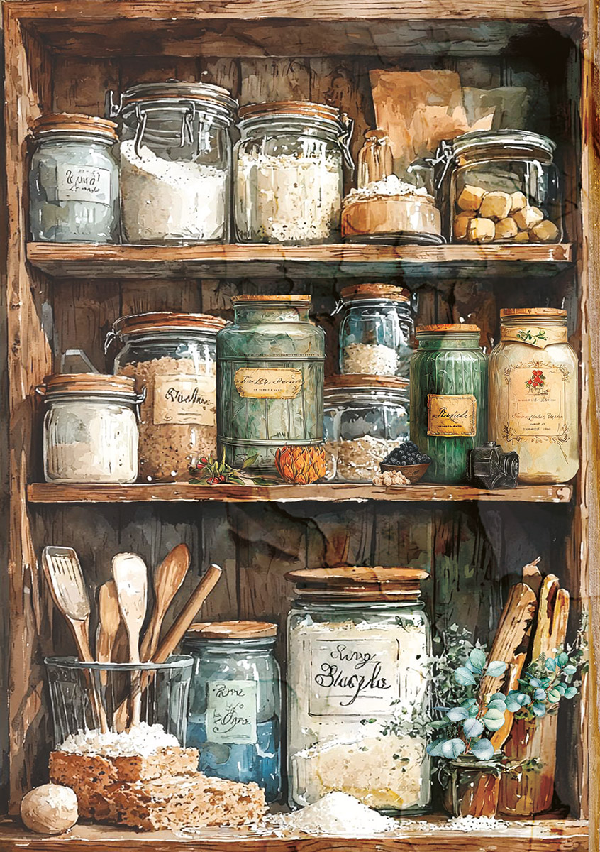 Ciao Bella RICE PAPER A5 MIXED 8/PKG COOKBOOK