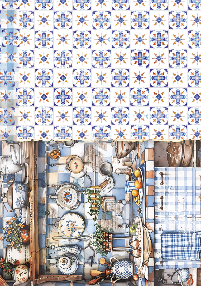 Ciao Bella RICE PAPER A5 MIXED 8/PKG COOKBOOK