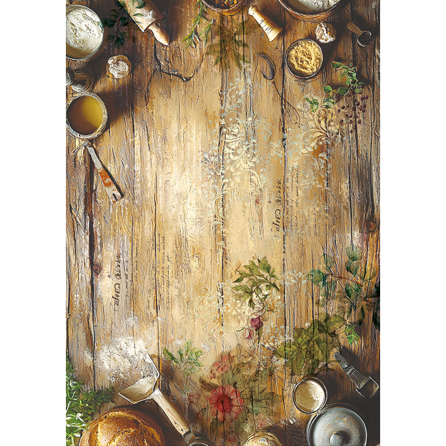 Ciao Bella RICE PAPER A5 MIXED 8/PKG COOKBOOK