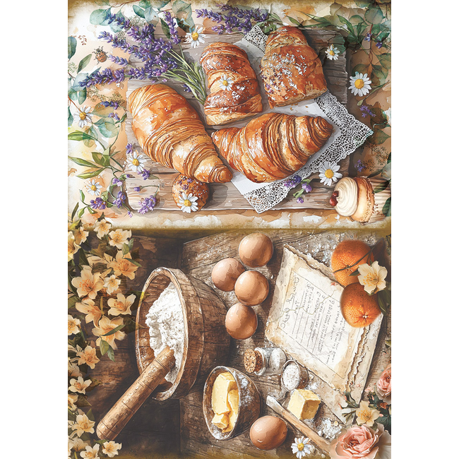 Ciao Bella RICE PAPER A5 MIXED 8/PKG COOKBOOK