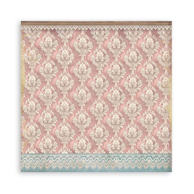 Stamperia Papierblok 20,3x20,3 cm - 22 vellen - Single Face Venice City of Art