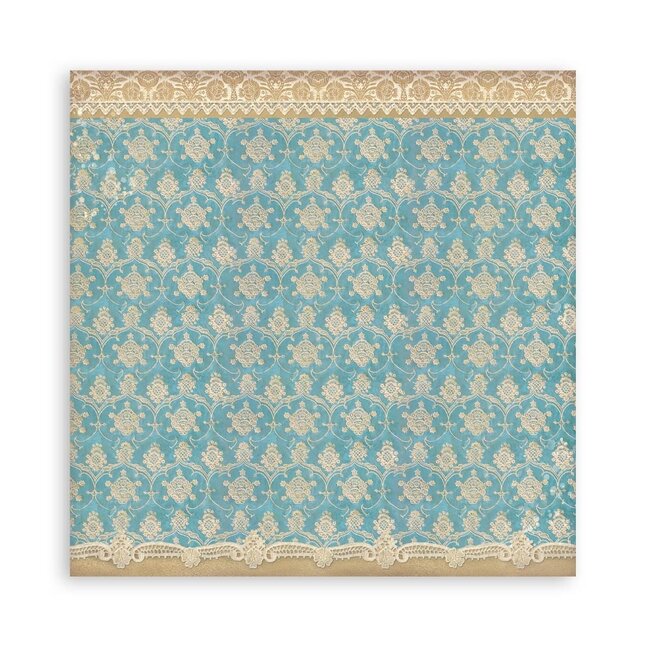 Stamperia Scrapbooking Pad 22 sheets cm 20,3X20,3 (8"X8") Single Face Venice City of Art