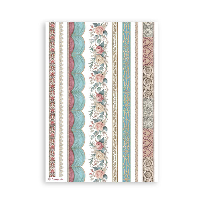 Stamperia Washi pad 8 sheets A5 - Venice City of Art