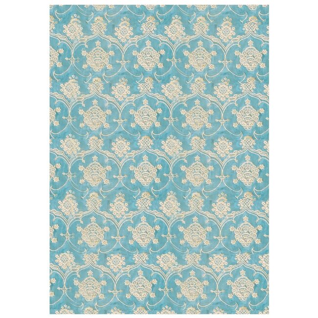 Stamperia Selection 8 Rice paper A6 backgrounds - Venice City of Art