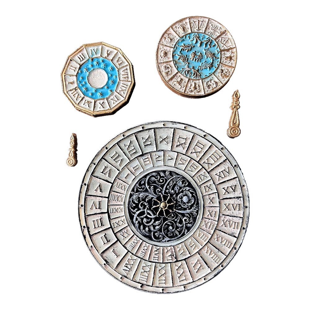 Stamperia Soft Mould A5 - Venice City of Art clocks