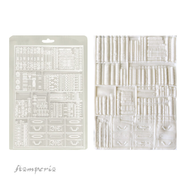 Stamperia Soft Mould A5 - Venice City of Art books