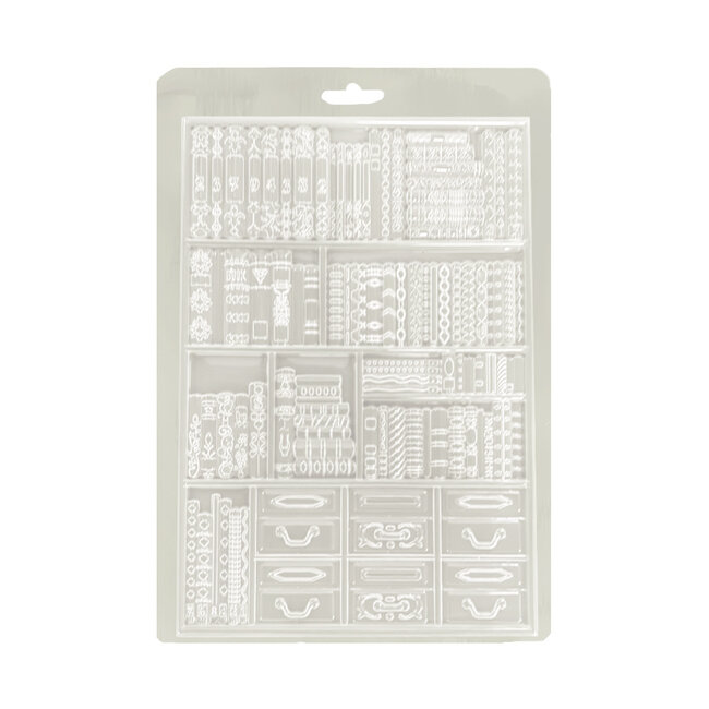 Stamperia Soft Mould A5 - Venice City of Art books